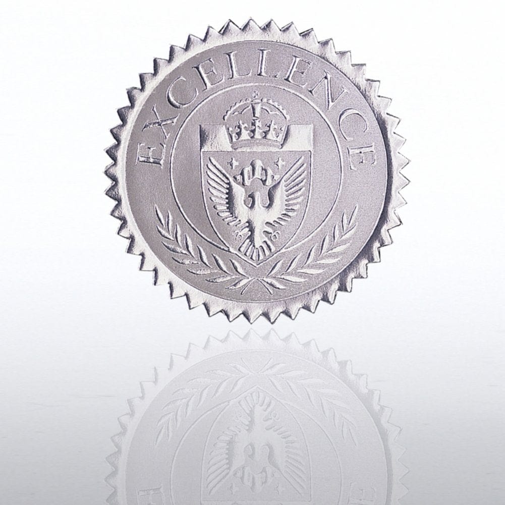 Certificate Seal - Excellence Shield - Silver