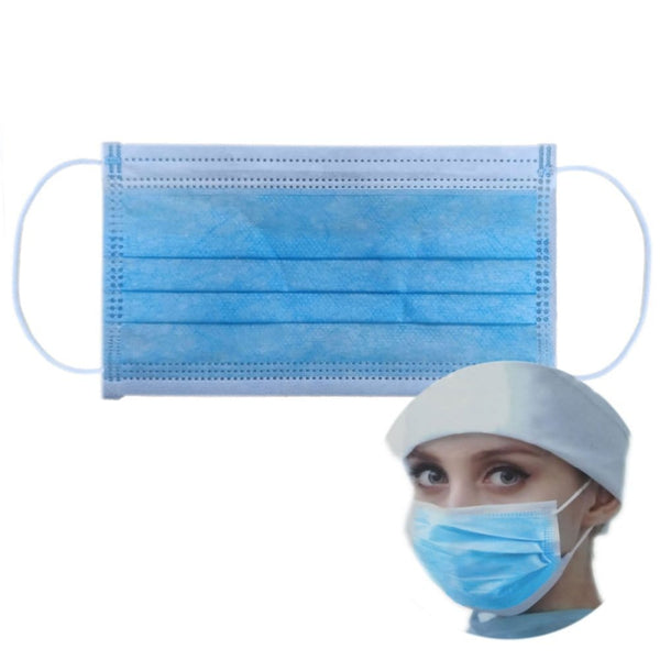 Work Safe Disposable Face Masks - 50 Count