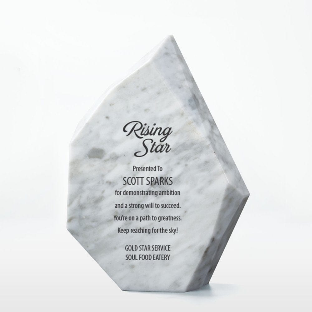 Executive Stone Marble Peak Trophy