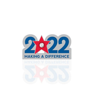 Lapel Pin - 2022: Making a Difference with Gem