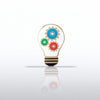 Lapel Pin - Light Bulb with Gears