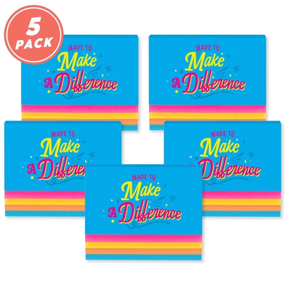 Stick With It Sticky Notes - Make a Difference