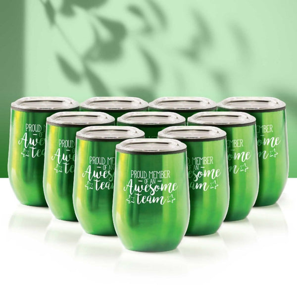 Cheers! Wine Tumbler - Proud Member - 10pk