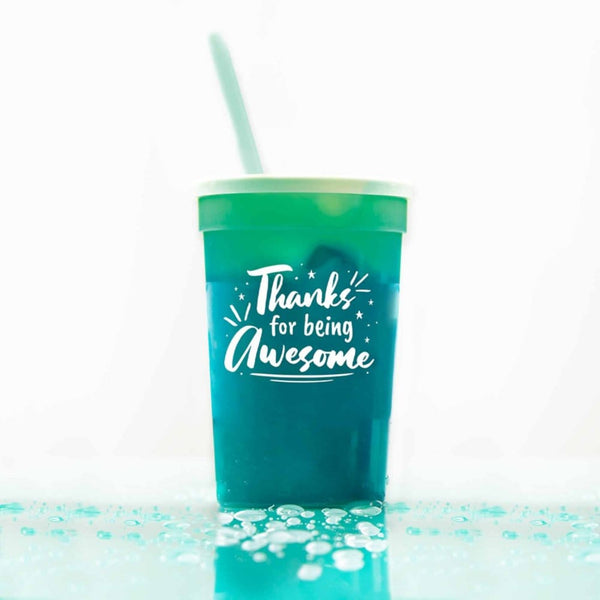Stadium Color Changing Cup - Thanks for Being Awesome