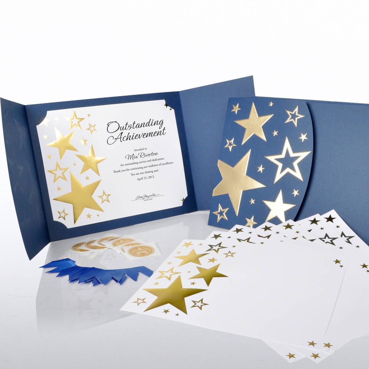 Certificate Paper Bundle - Bright Stars Bundle