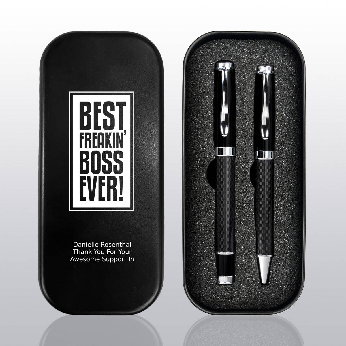 BOSS Executive Carbon Fiber Pen Gift Set