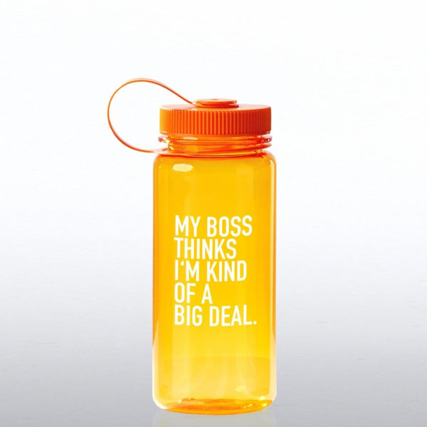 Value Wide Mouth Wellness Bottle - My Boss Thinks...