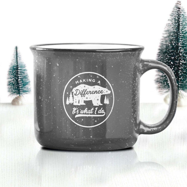 Classic Campfire Mug - Making a Difference: It's What I Do