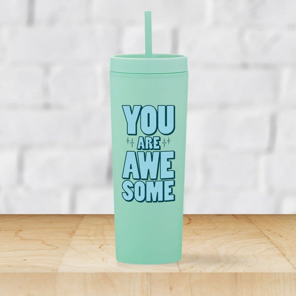Motivational Insulated Tumbler | Cosmic Copper Coffee Tumbler - Purpose Is Your Why | Baudville