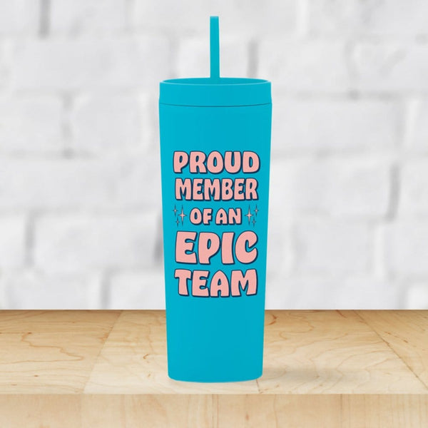 MonoColor Soft Finish Tumbler - Epic Team