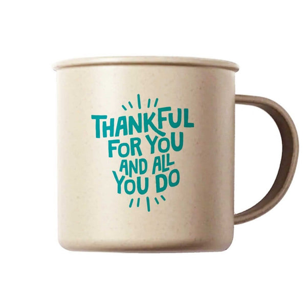 Eco-Smart Wheat Mug - Thankful for You & All You Do