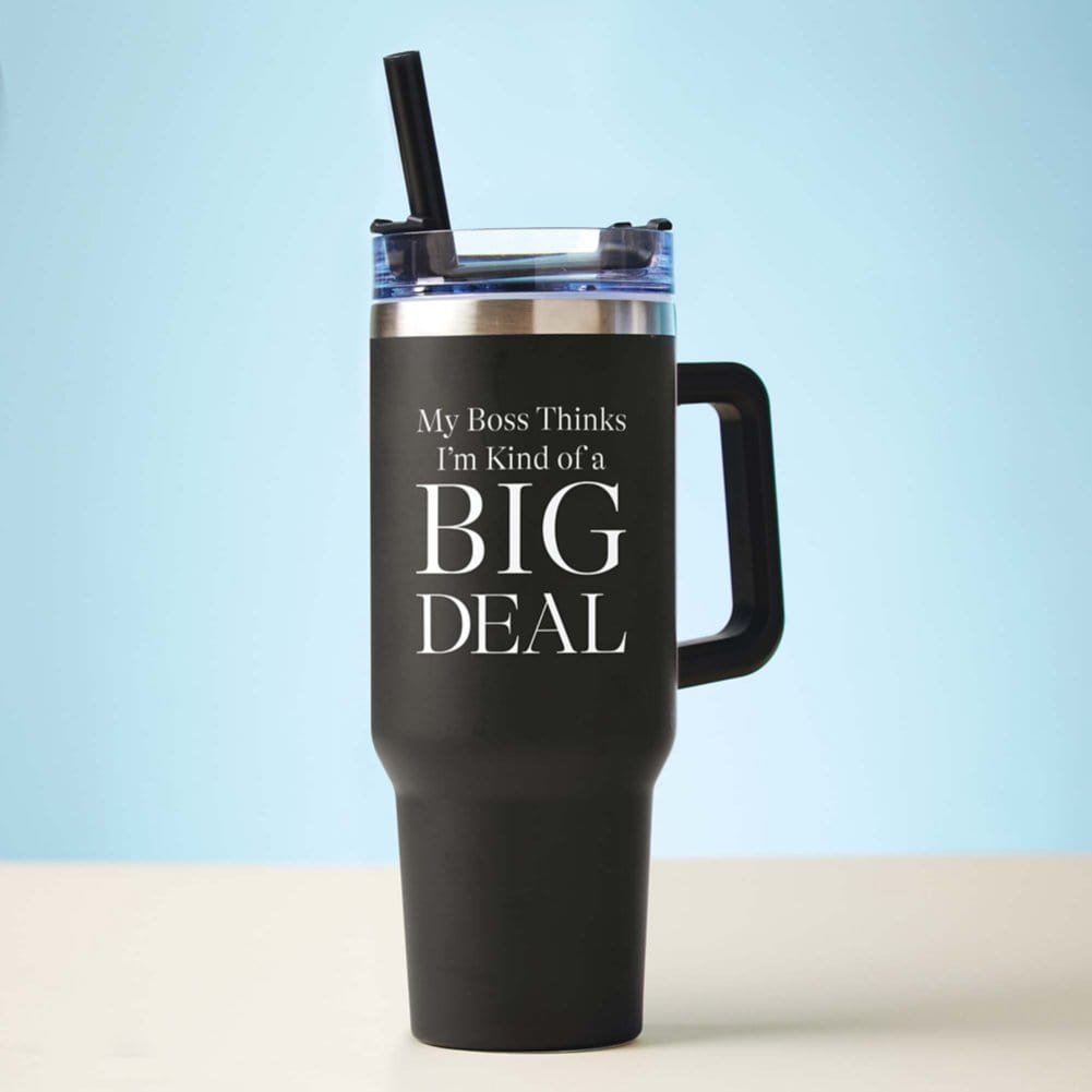 40oz Insulated Tumblers with Straw