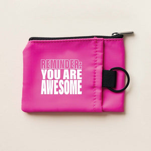 Value Card Carrier Key Chain - You Are Awesome