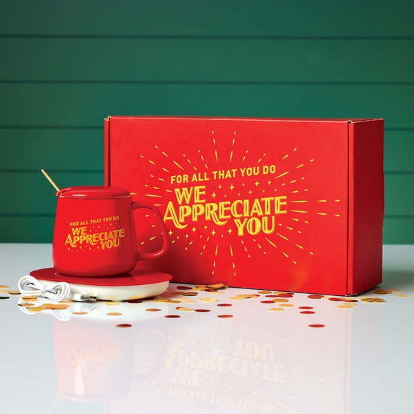 Winter Wonderland Mug Warmer Gift Set  - We Appreciate You