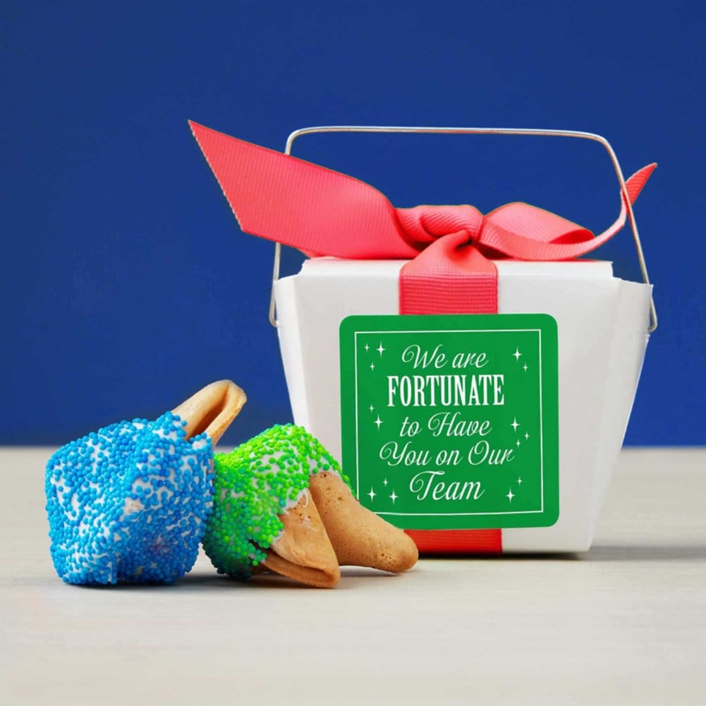 Festive Sprinkled Fortune Cookies - Fortunate
