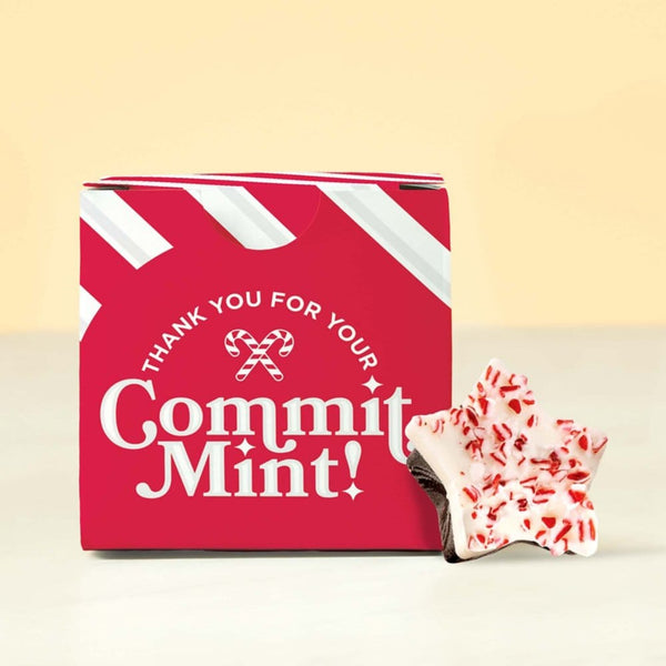 You're a Star Holiday Peppermint Bark Gift Box - Thank You, customizable branded food, beverages & tobacco > food items > can