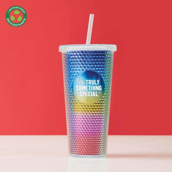 Star-Studded 24oz Metallic Travel Tumbler - You are Truly Something Special