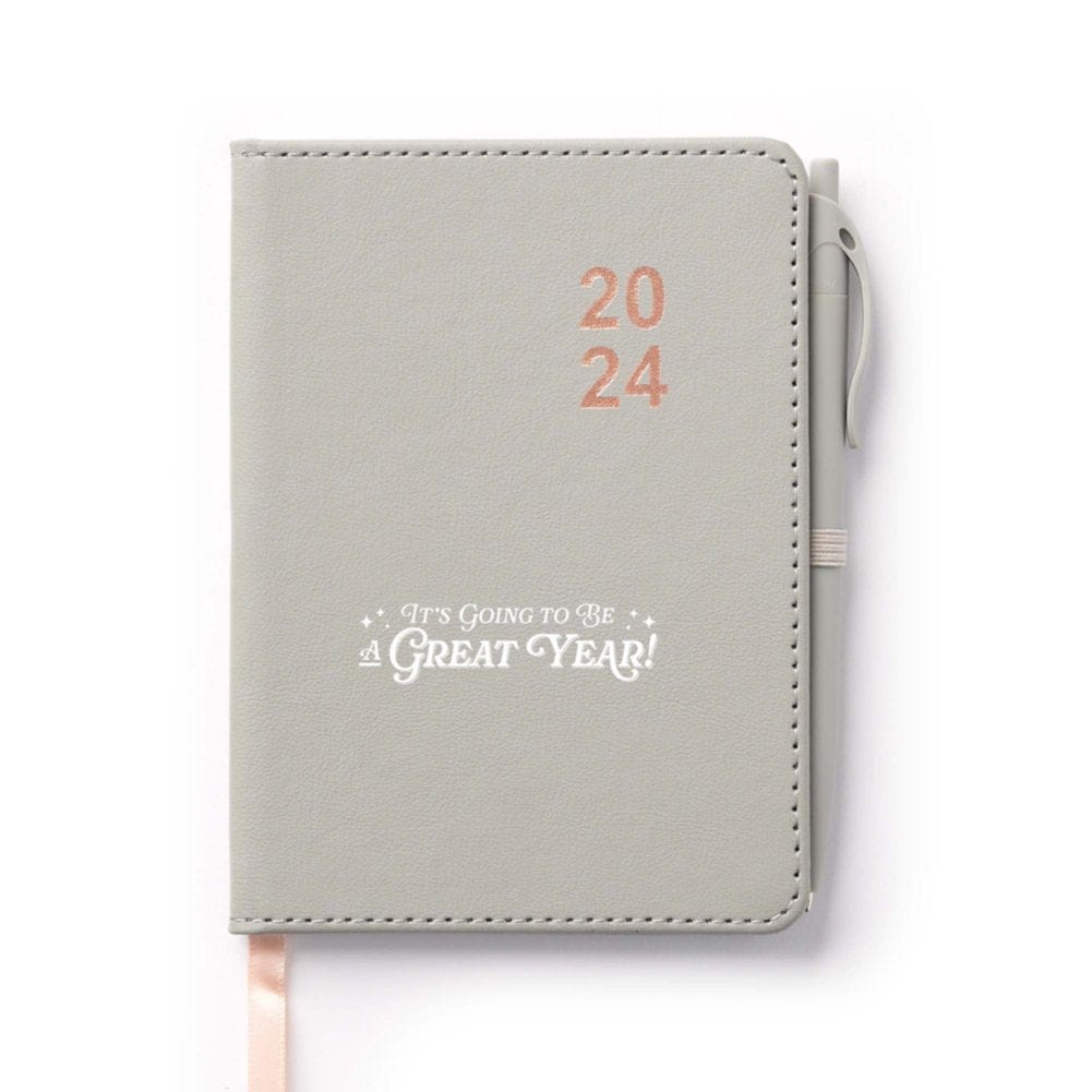 2024 Soft Touch Planner & Pen Set - Great Year!