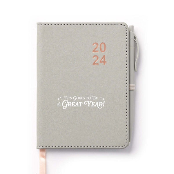 2024 Soft Touch Planner & Pen Set - Great Year!