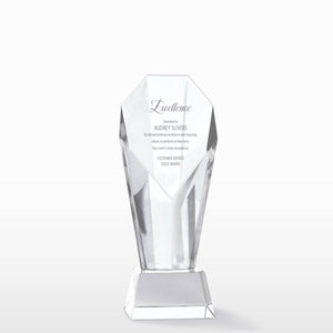 Clear Crystal Spotlight Trophy