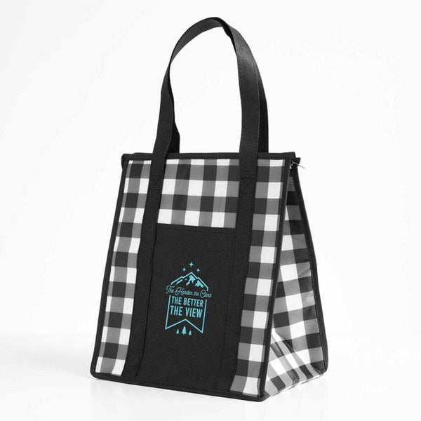 Northwoods Checkered Cooler Tote - Better View