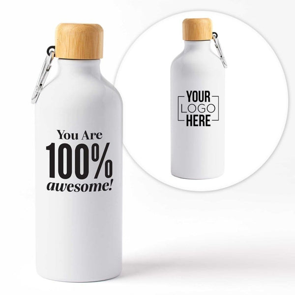 Custom: Adventure Water Bottle - 100% Awesome