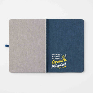 Eco-Smart Two-Tone RPET Notebook - Growth Mindset