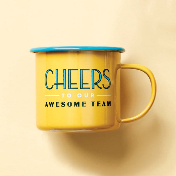 Deja Brew Two-Tone Mug - Cheers to Our Awesome Team
