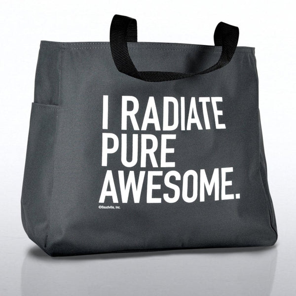 Add Your Logo: Reuse & Recycle Puffy Tote Bag – Baudville