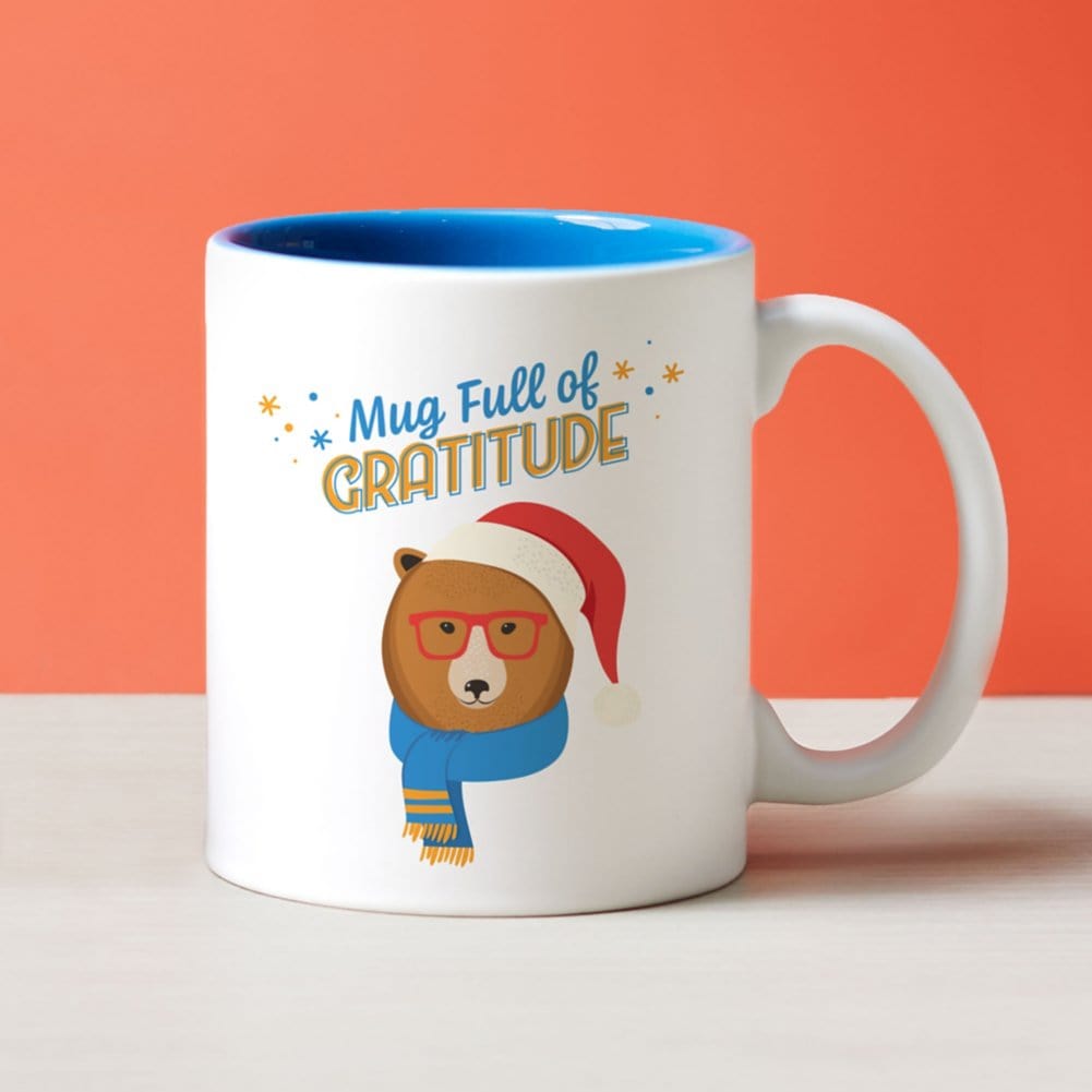 Cheerful Character Mugs - Mug Full of Gratitude